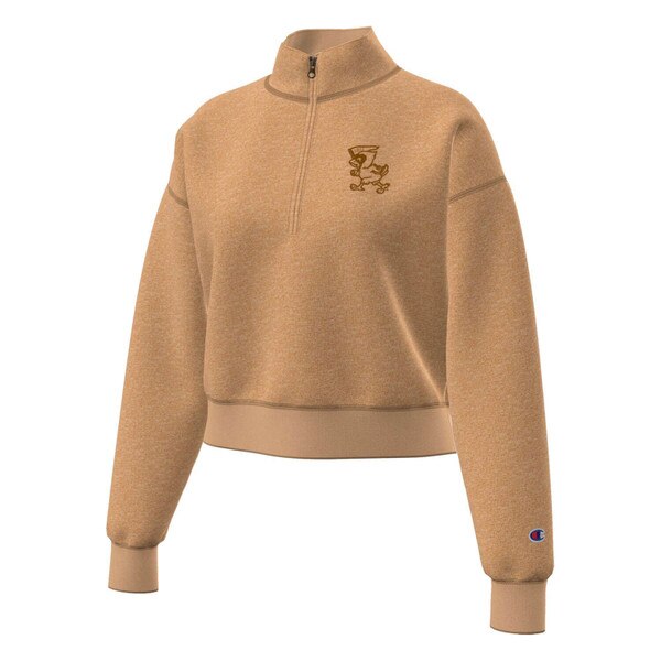 Champion Women's Pennant Cy Tan Quarter Zip vendor image